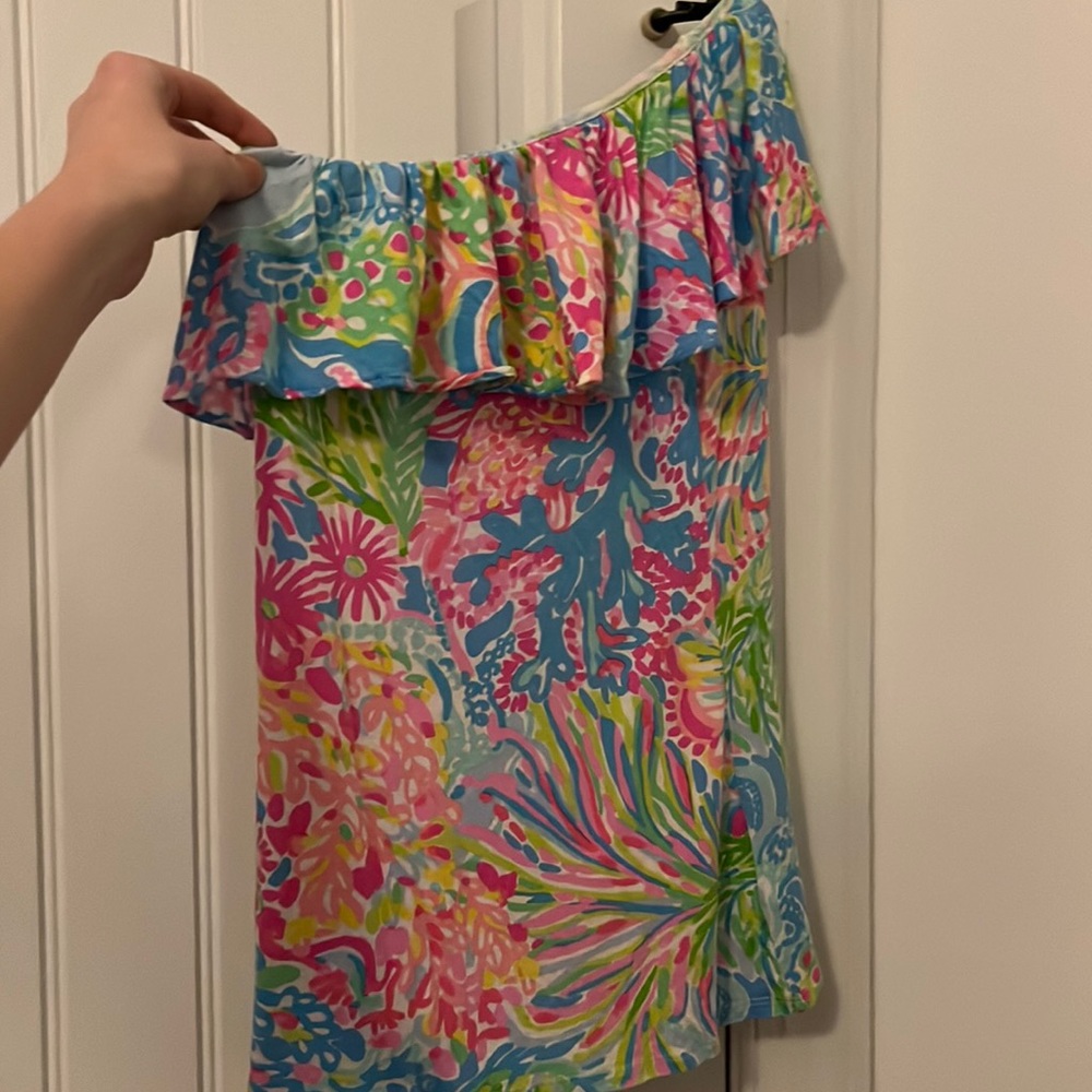 Lilly Pulitzer One Shoulder Top